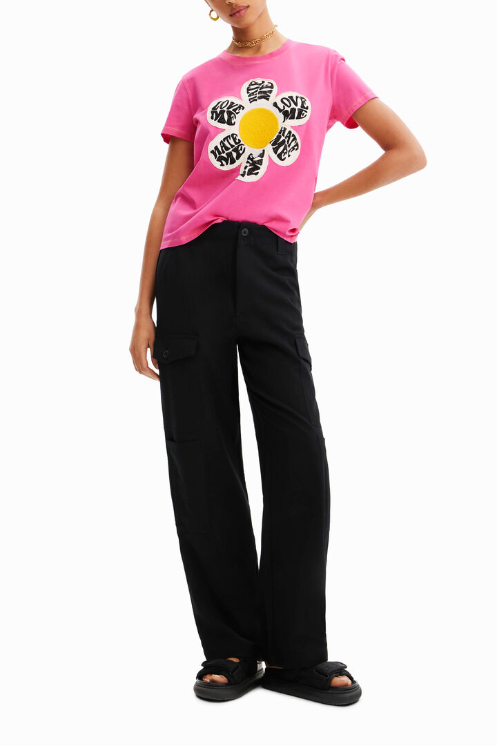 Samarreta pegat margarida | Desigual