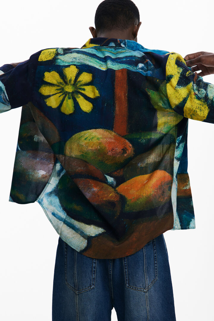 Chemise à manches longues bodegón | Desigual
