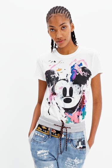 Disney's Mickey Mouse arty T-shirt | Desigual