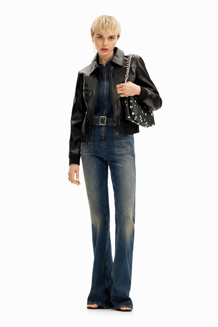 Retro biker jacket | Desigual