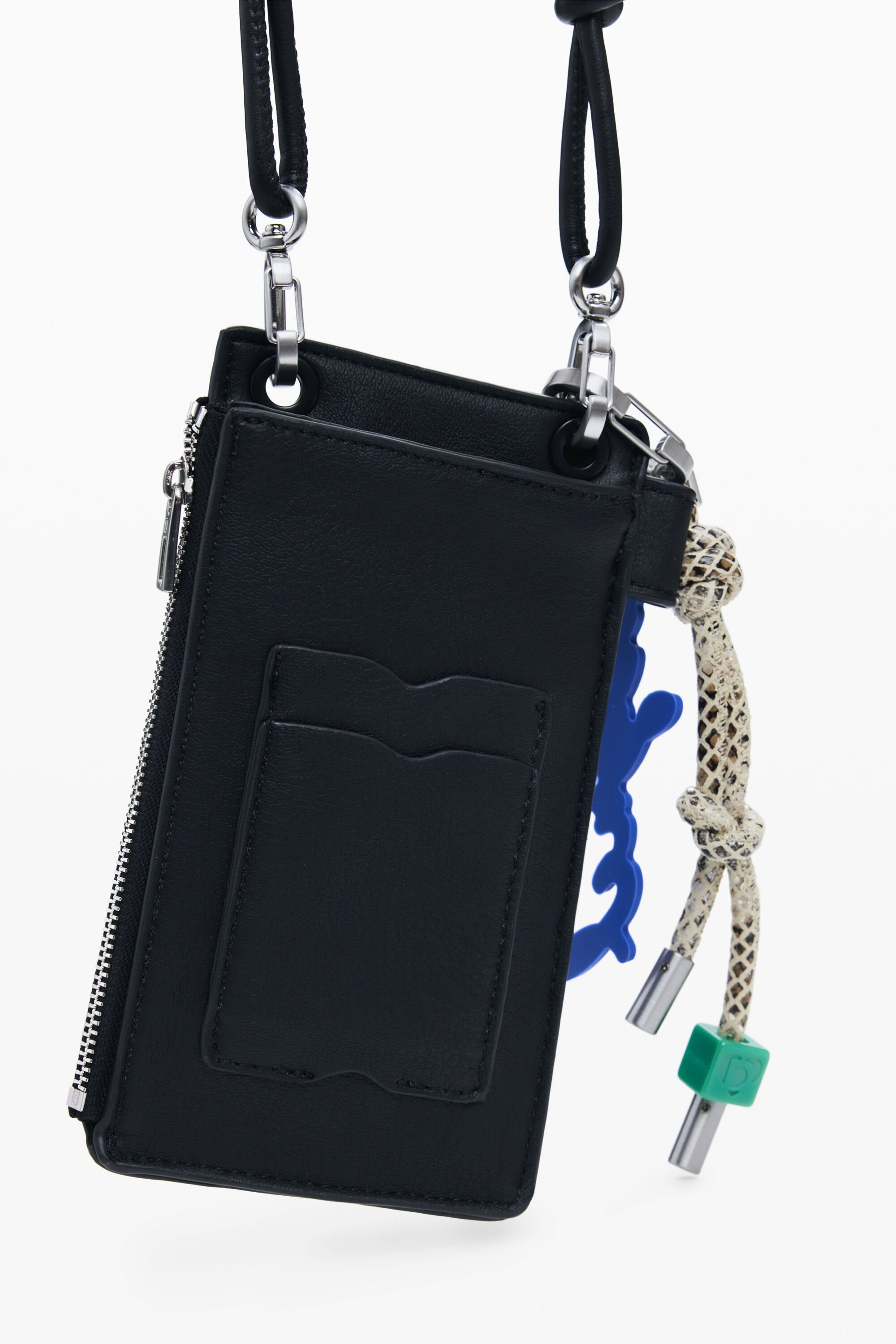ロゴ入りレザー調モバイルホルダー 女性用 I Desigual.com