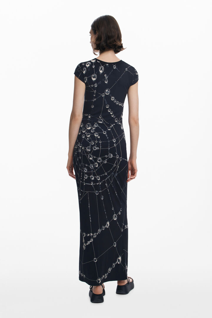 Tyler McGillivary woven midi dress | Desigual