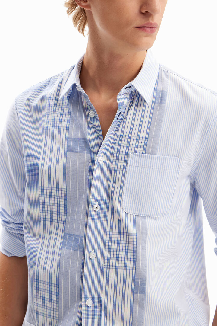 Camisa patch cuadros | Desigual