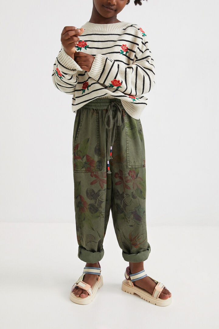 Joggers camuflaje Mickey Mouse | Desigual