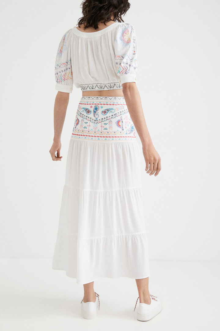 Long paisley skirt | Desigual