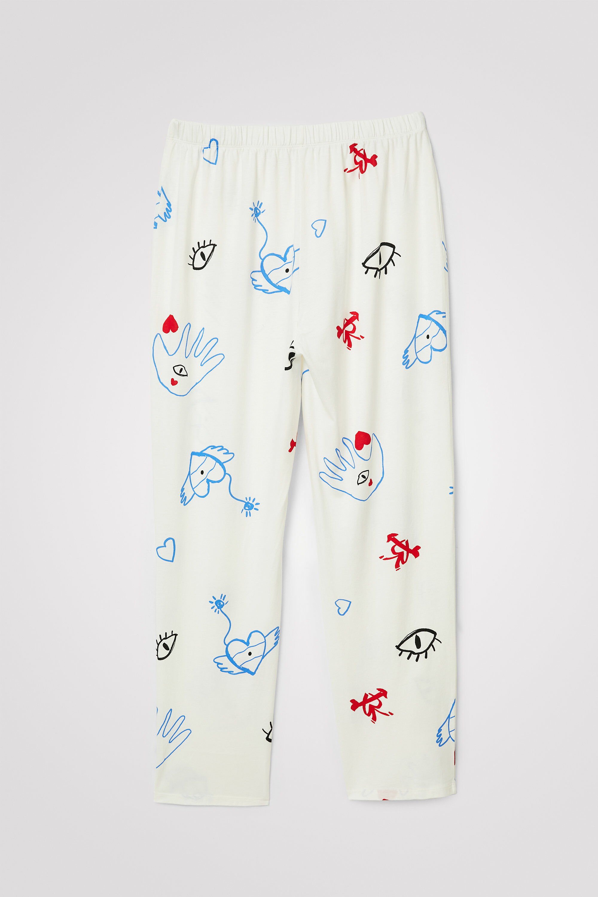 Heart pyjama trousers