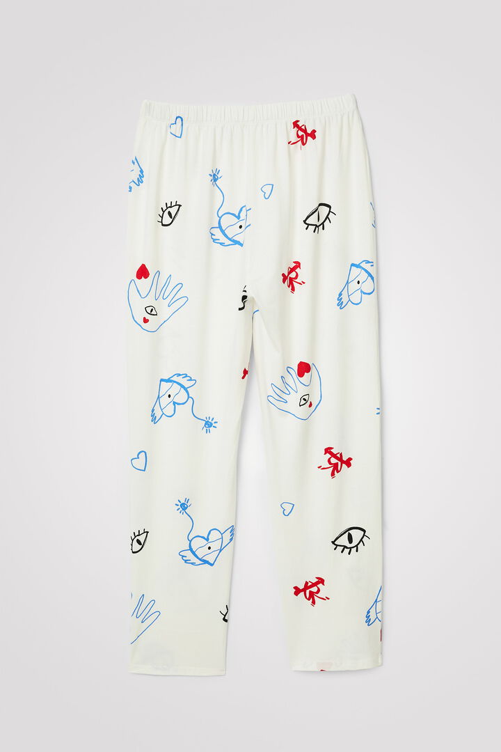 Pantalón pijama corazones | Desigual