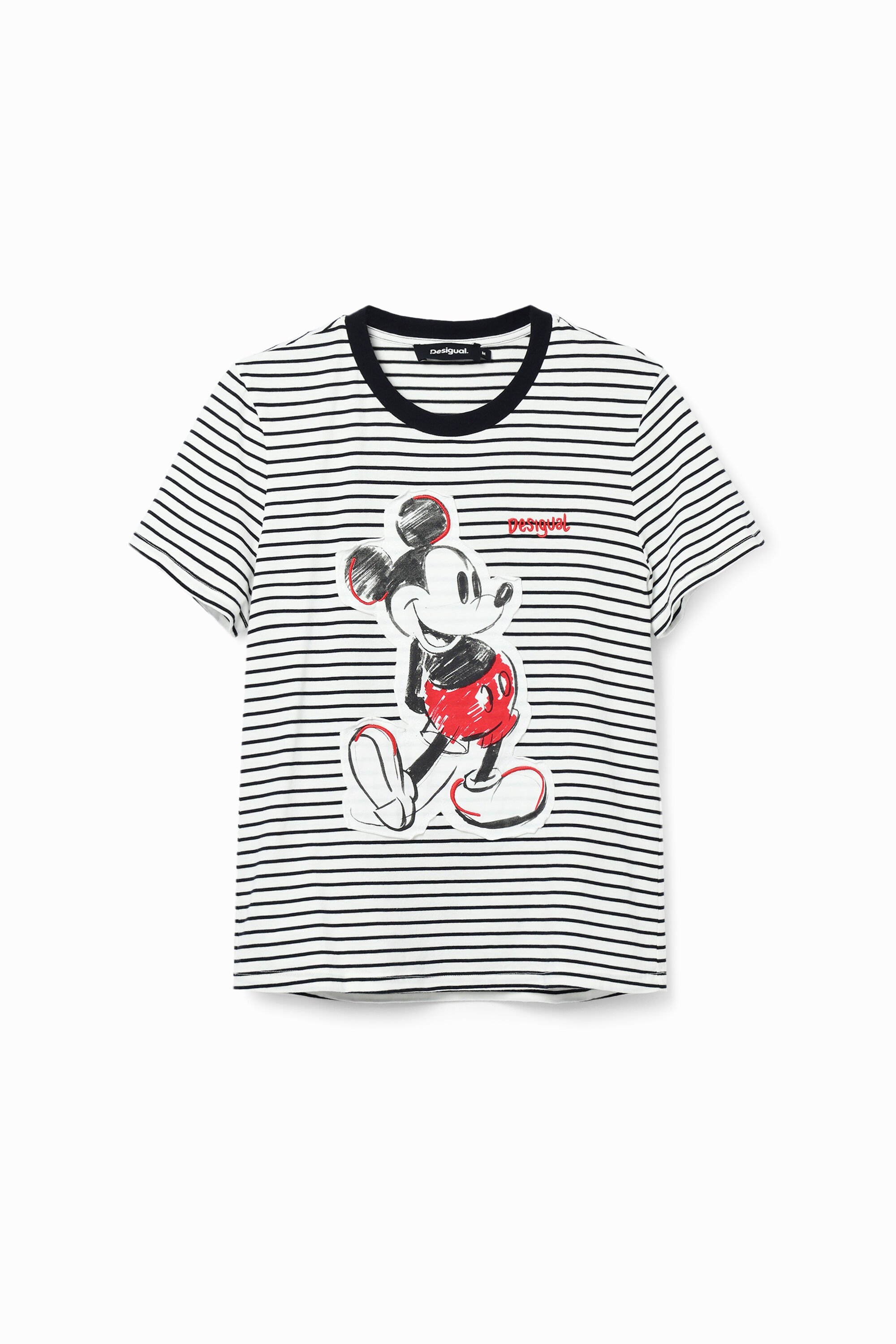 Women's Striped Mickey Mouse T-shirt I Desigual.com