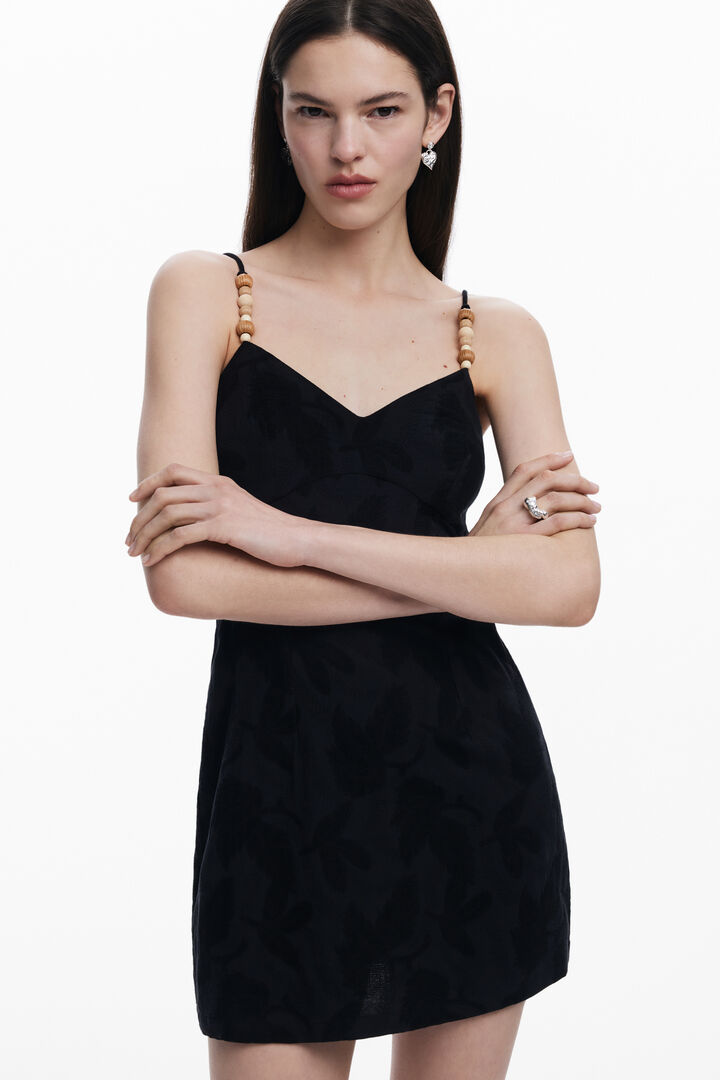 Beaded strap dress | Desigual