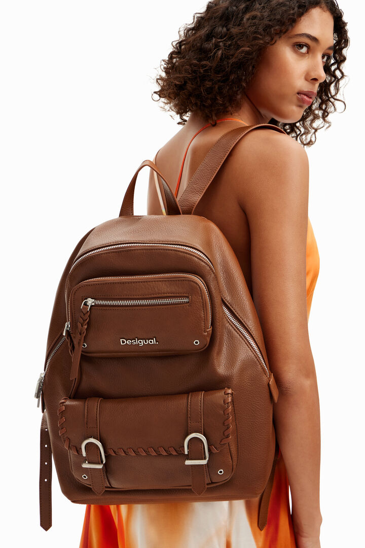L pockets backpack | Desigual