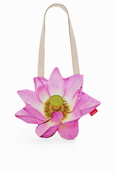 Tyler McGillivary water lily tote bag | Desigual