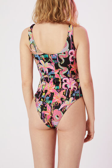 Bodysuit Floral Print Desigual Com