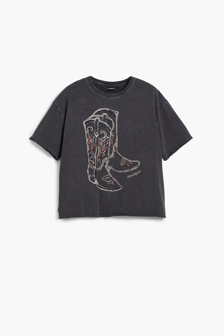 Cowboy boots T-shirt | Desigual