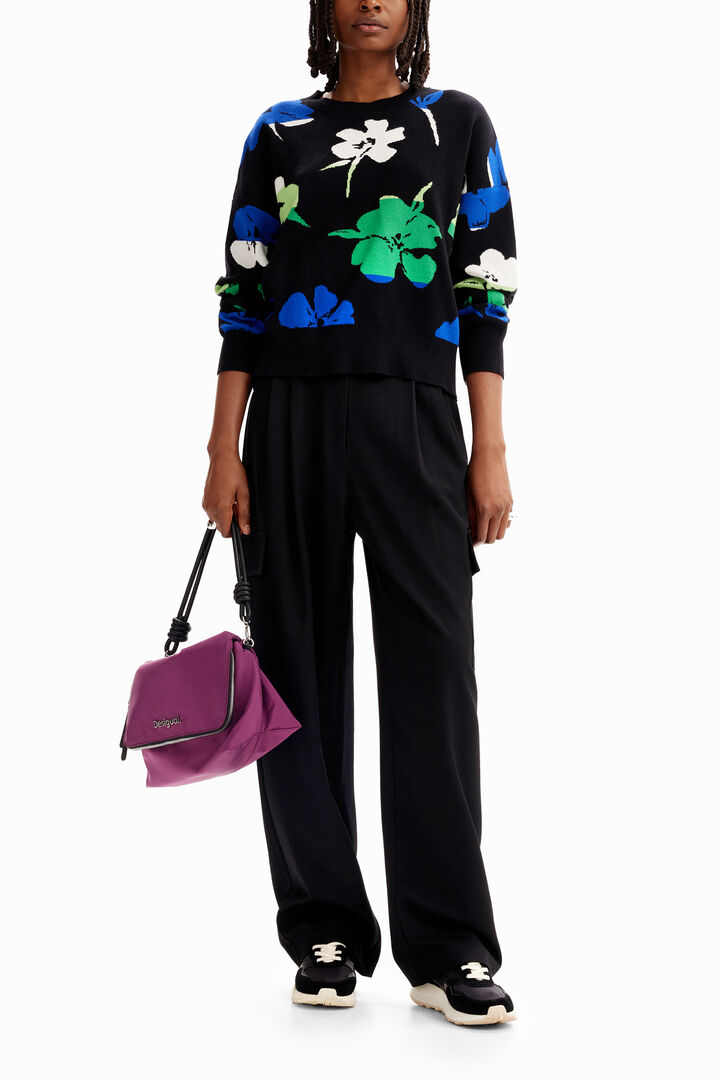 Maglia floreale oversize | Desigual