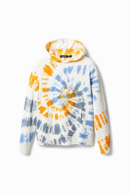 Tie-dye UFO hoodie