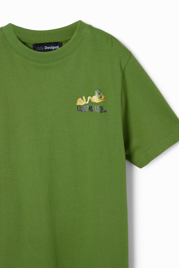 Lemon reptile T-shirt | Desigual