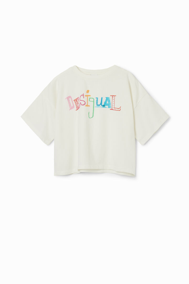 Multicolour logo T-shirt | Desigual