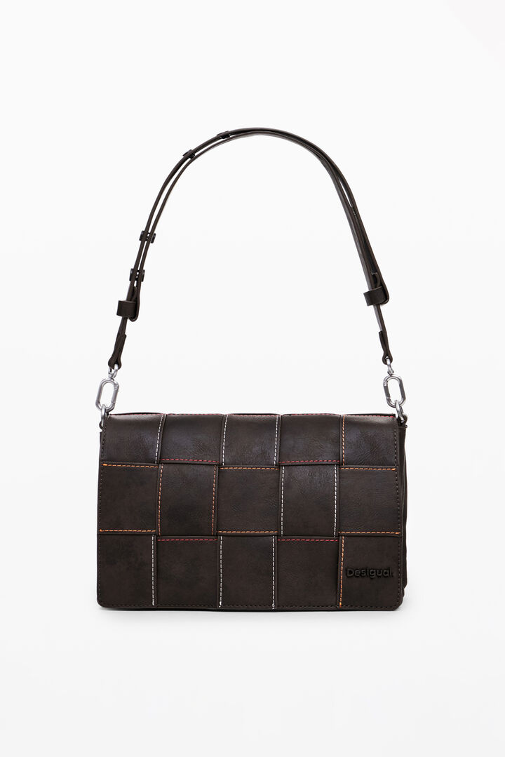 Bossa trenada efecte pell | Desigual