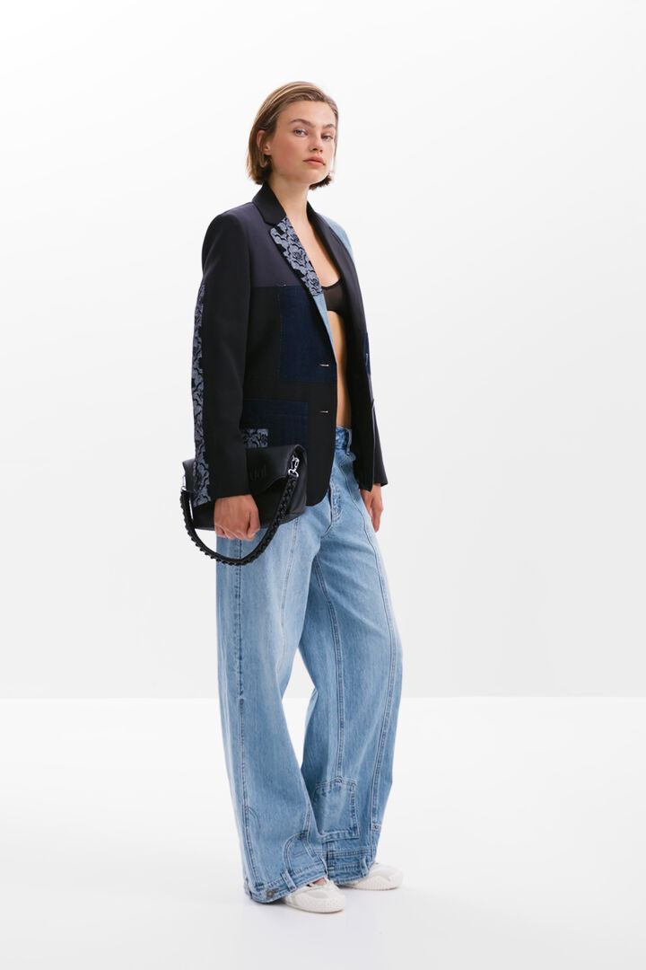 Patchworkové sako | Desigual