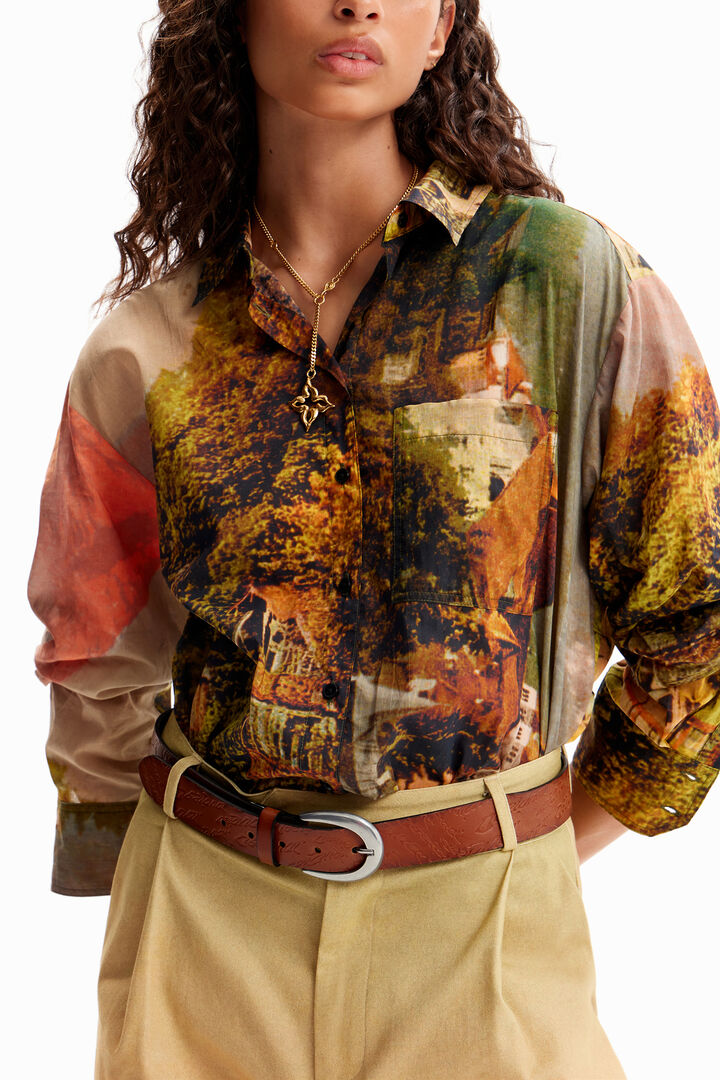 Chemise paysage M. Christian Lacroix | Desigual