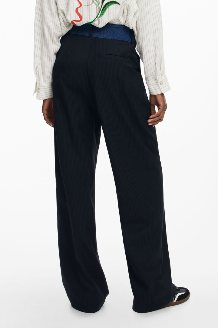 Calça de alfaiataria combinada | Desigual