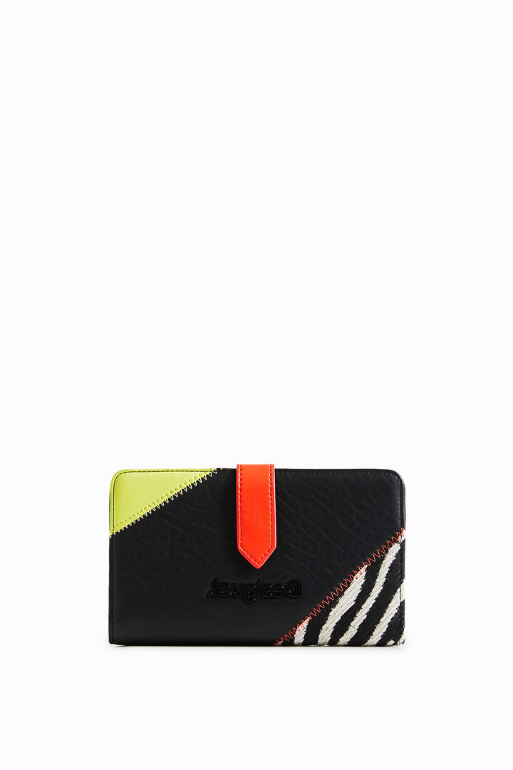 Portemonnee met dierenpatches | Desigual