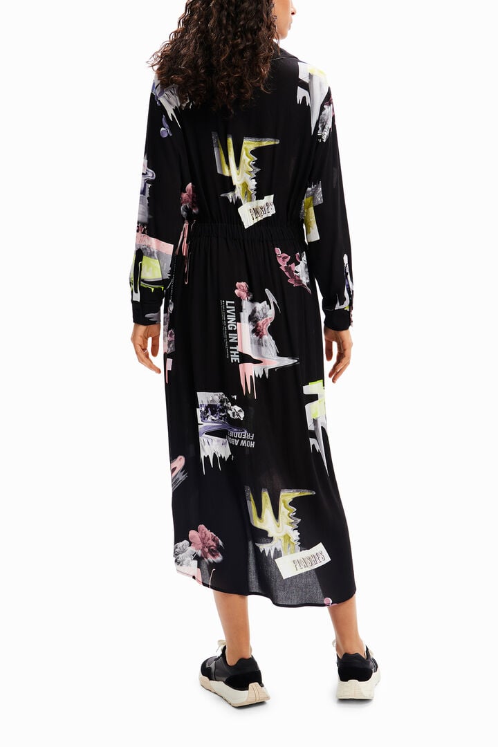 Midi shirt dress | Desigual