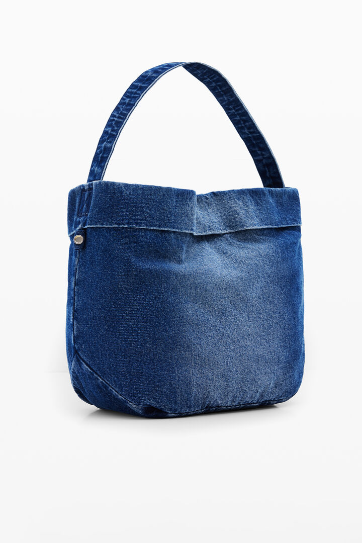 Bolso shopper L reversible denim | Desigual