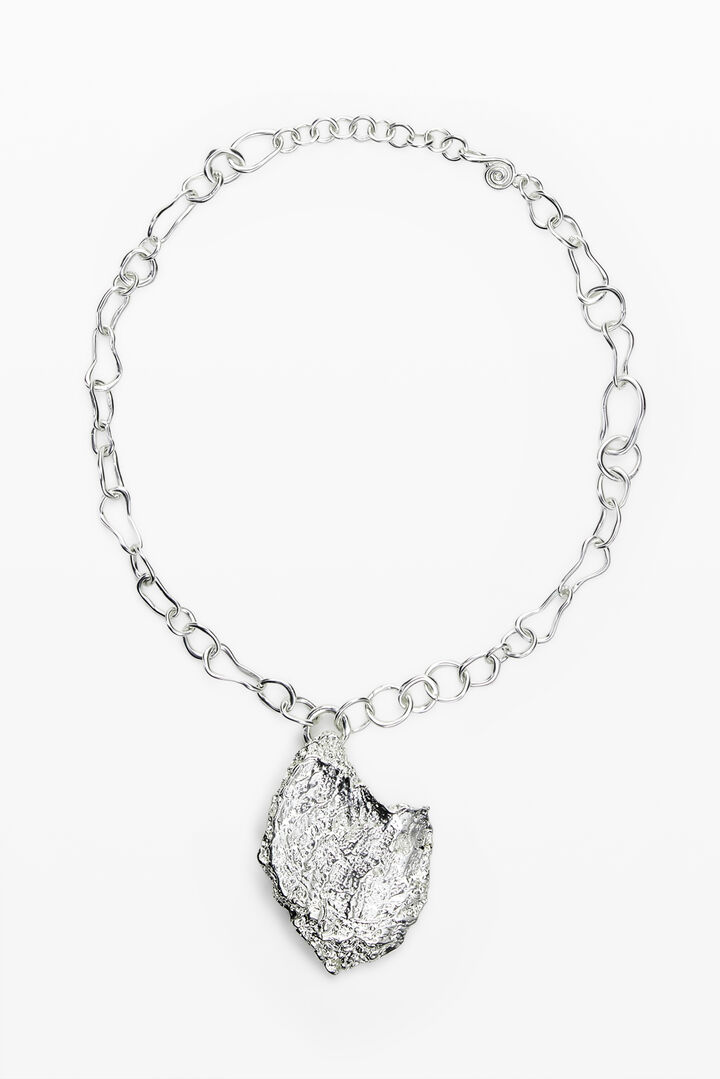 Multi-position pendant shell silver bath Zalio