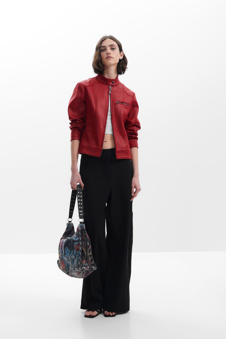 Blouson col mao | Desigual