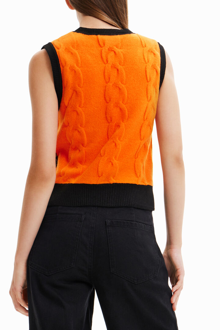 Maitrepierre knit mantis gilet | Desigual