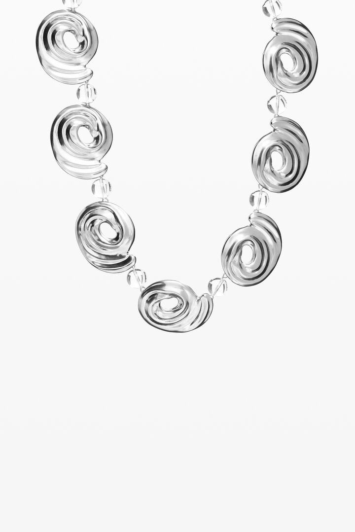 Zalio gold-plated spiral necklace | Desigual