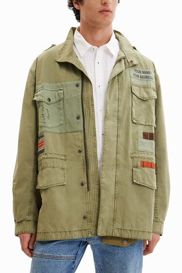 Patchwork parka | Desigual