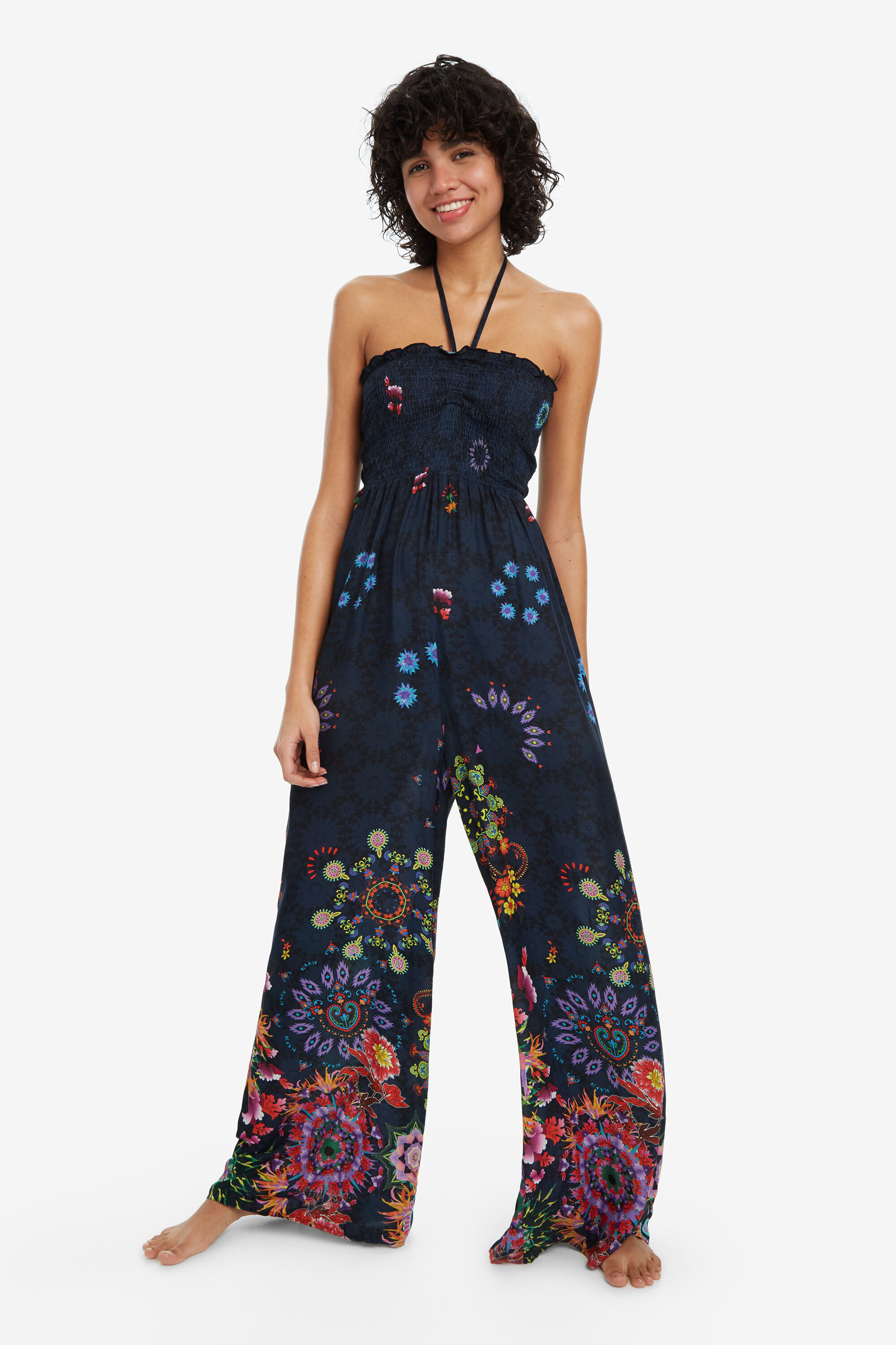 Long Blue Jumpsuit Iye