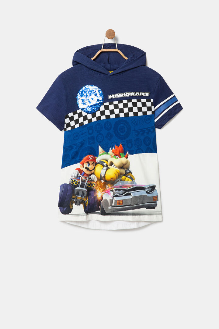 T-shirt Mario Kart et Go! en paillettes | Desigual