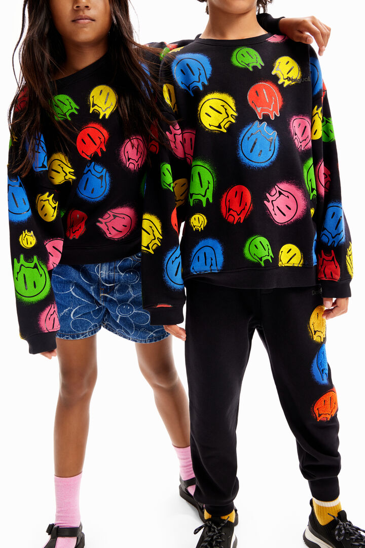 Oversize-Sweater Smiley Originals ® | Desigual
