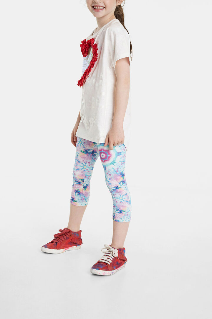 Camiseta corazón lentejuelas | Desigual
