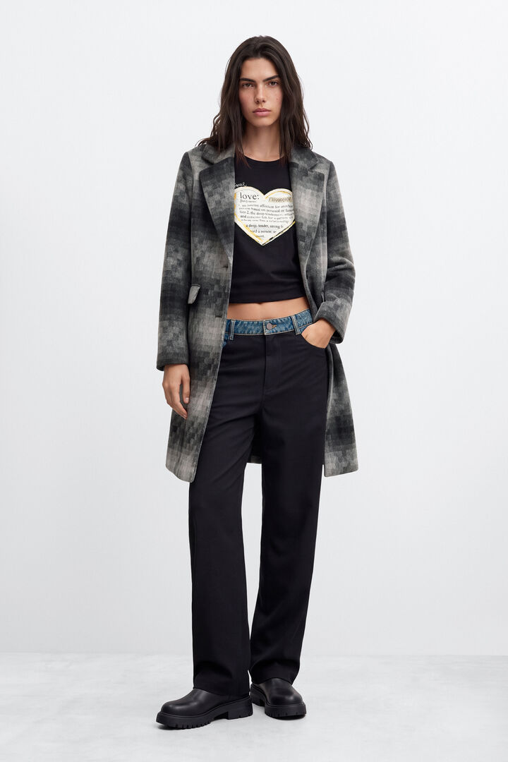 Long Coat with wool