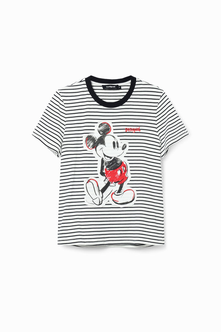Striped Mickey Mouse T-shirt | Desigual