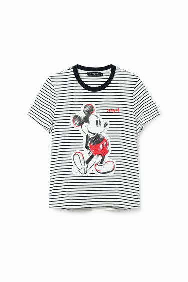 Striped Mickey Mouse T-shirt | Desigual