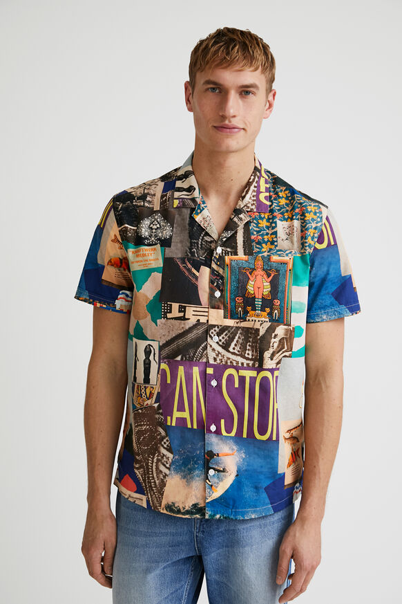 Printed resort shirt | Desigual