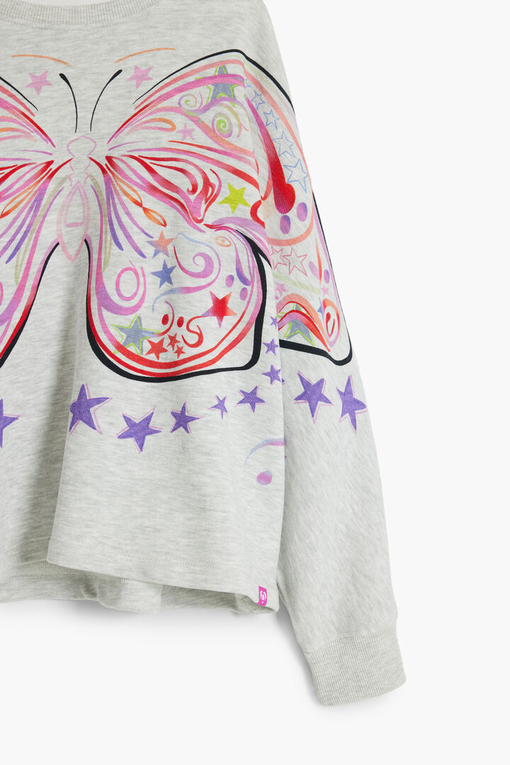 Butterfly sweatshirt | Desigual