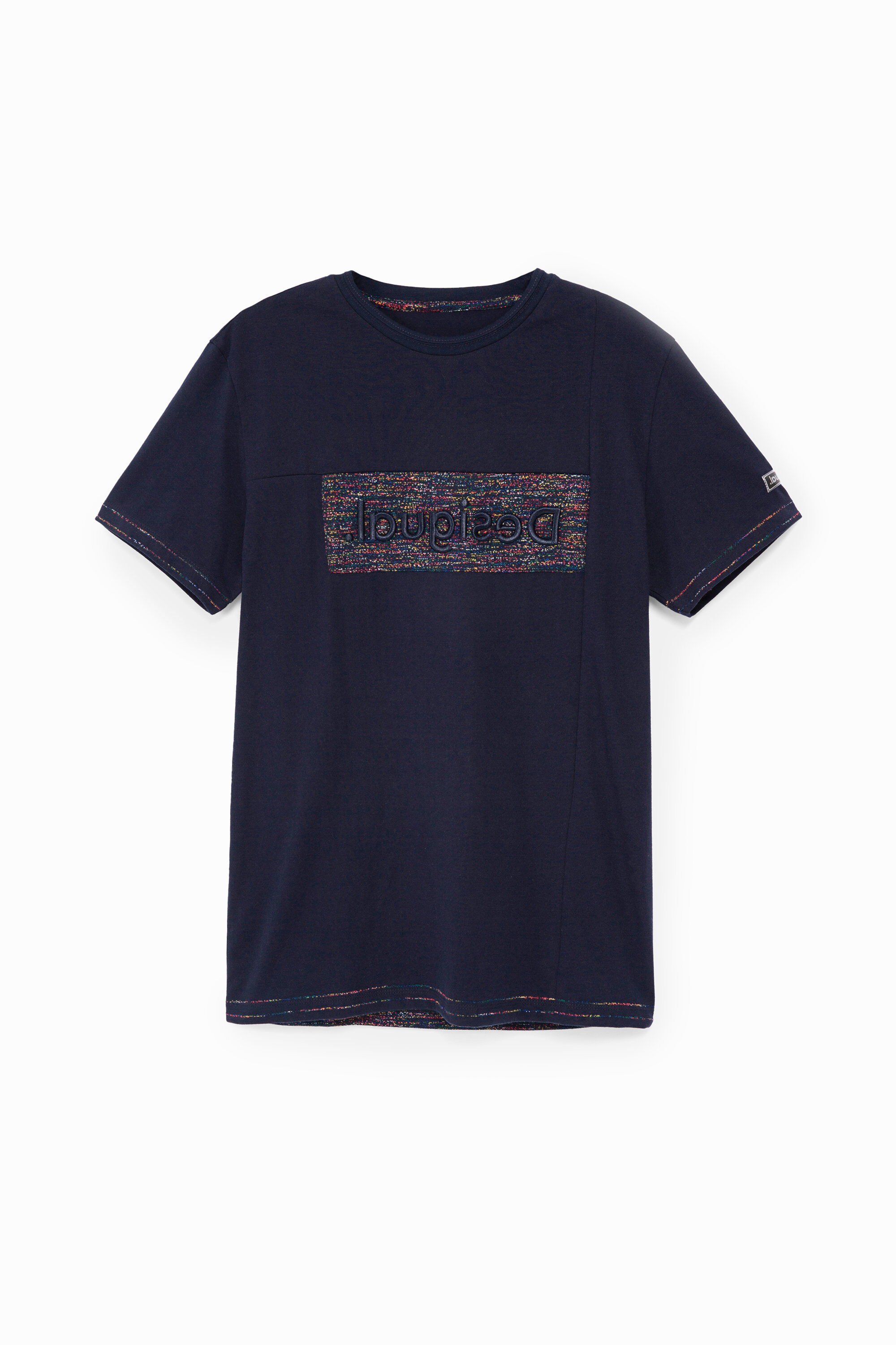 T-Shirt Jacquard 100% Baumwolle