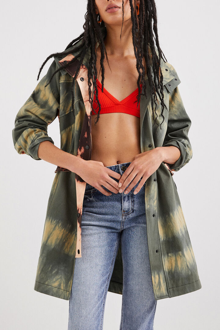 Parka double tie and dye | Desigual