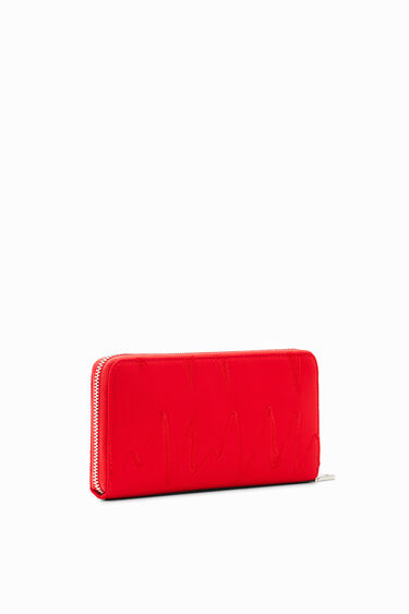 Cartera gran brodada | Desigual