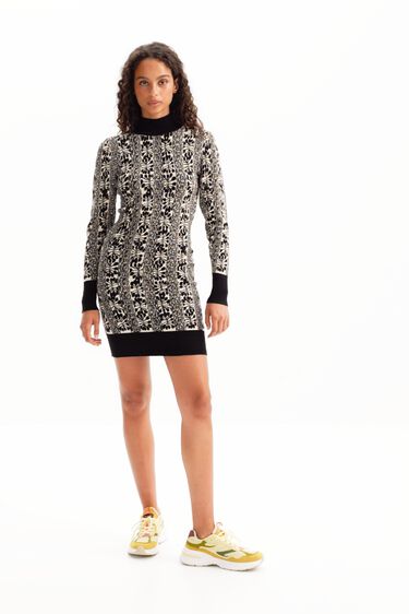 M. Christian Lacroix short knit dress | Desigual