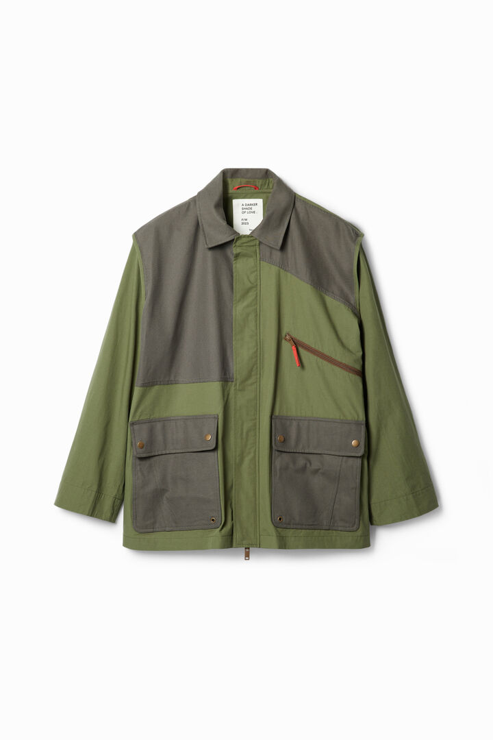 Parka combinada bolsillos | Desigual