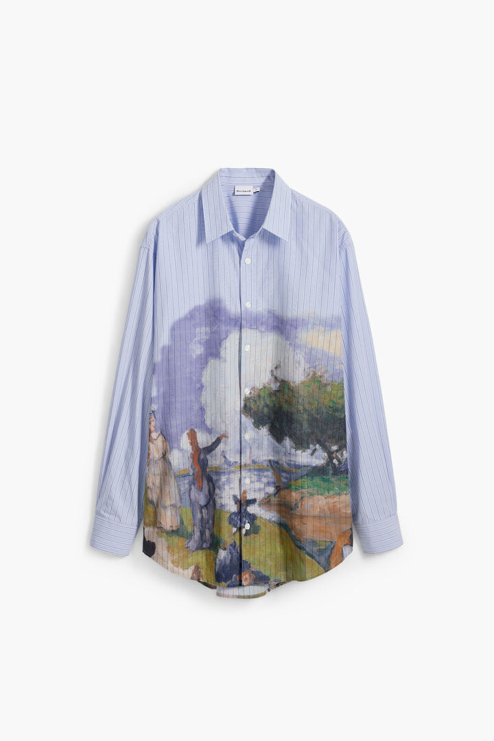 Camisa com estampa de paisagem | Desigual
