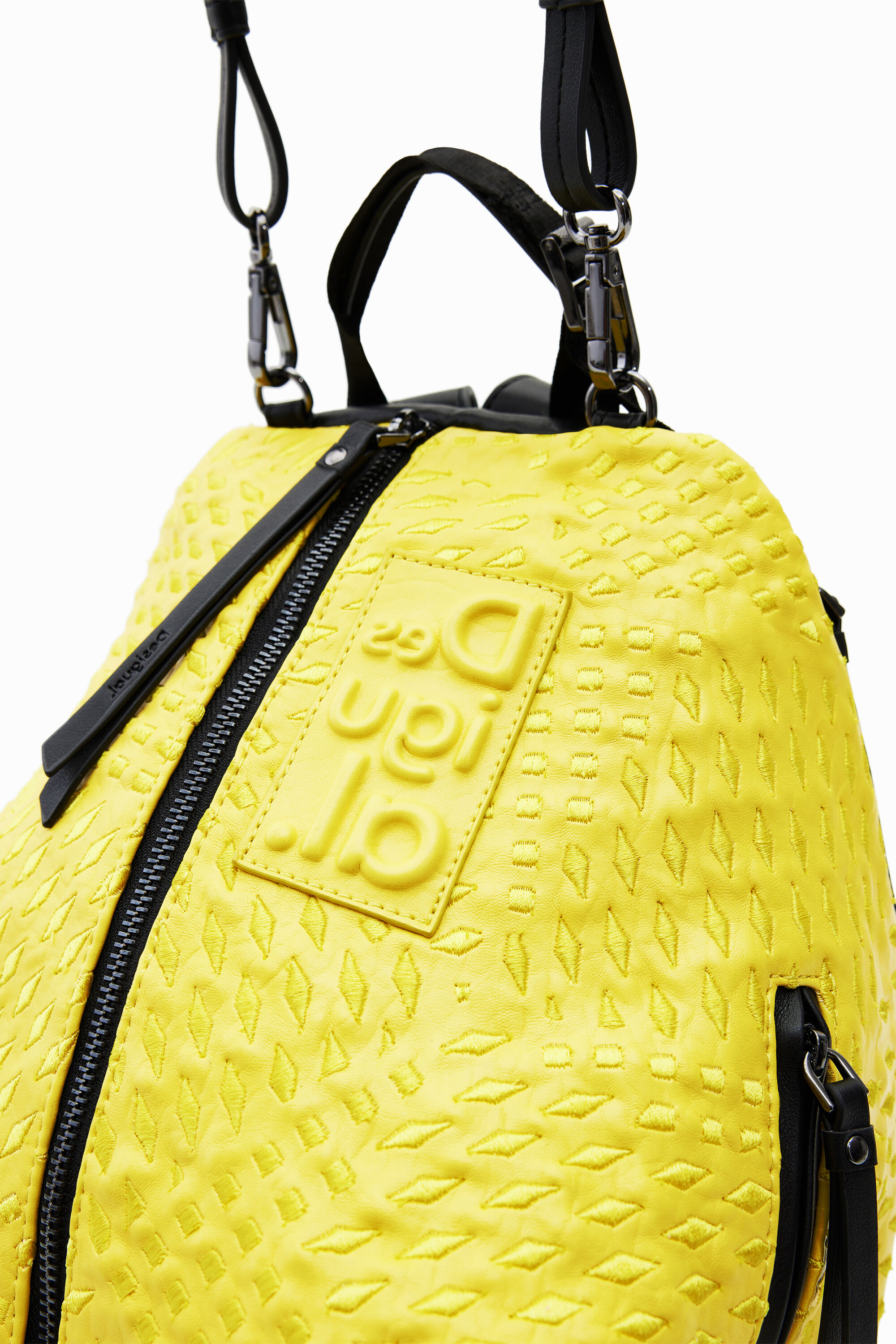 Mochila 2025 desigual amarilla