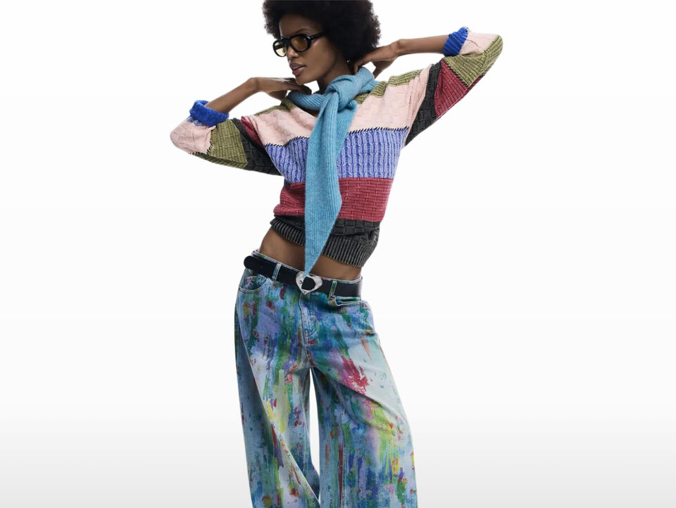 Pantal&oacute;n denim arty